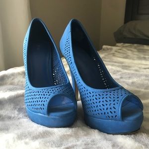 Cobalt blue heels